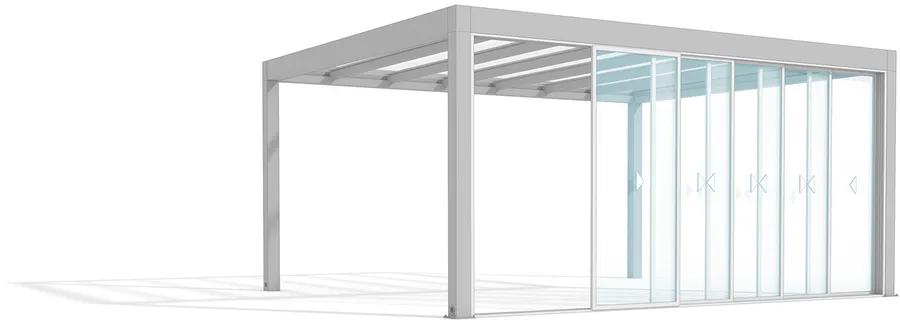 SEGESTA - Pergola Vodorovná hliníková pergola